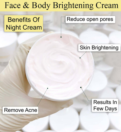 Night Cream BRIGHT WHITE CLEAR SKIN For all skin types