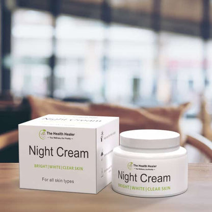 Night Cream BRIGHT WHITE CLEAR SKIN For all skin types